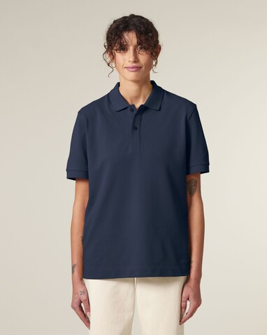 Prepster 2.0 - Das Unisex-Polo - French Navy - 5XL bedrucken, Art.-Nr. STPU222C7275X