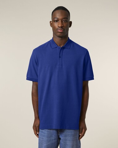 Prepster 2.0 - Das Unisex-Polo - Worker Blue - XS bedrucken, Art.-Nr. STPU222C088XS