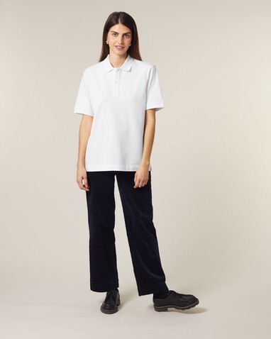 Prepster 2.0 - Das Unisex-Polo - White - XXL bedrucken, Art.-Nr. STPU222C0012X