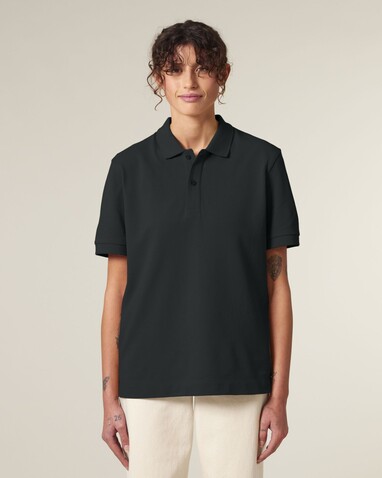 Prepster 2.0 - Das Unisex-Polo - Black - 5XL bedrucken, Art.-Nr. STPU222C0025X