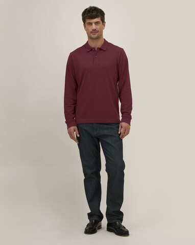 Prepster 2.0 Long Sleeve - Das Langarm-Unisex-Polo - Burgundy - M bedrucken, Art.-Nr. STPU223C2441M Prepster 2.0 Long Sleeve - Das Langarm-Unisex-Polo - Burgundy - M bedrucken, Art.-Nr. STPU223C2441M