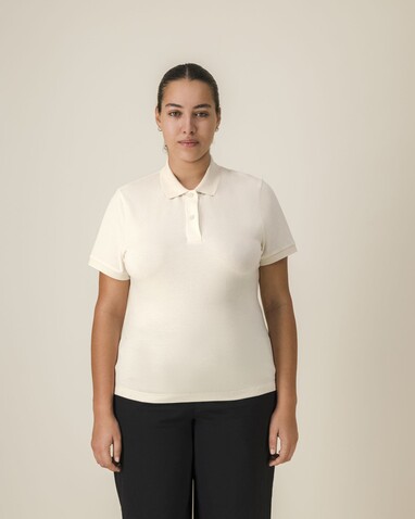 Stella Coaster - Das Damen-Polo - Natural Raw - XS bedrucken, Art.-Nr. STPW977C054XS