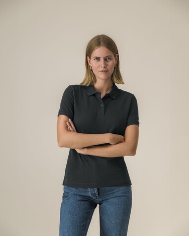 Stella Coaster - Das Damen-Polo - Black - XXL bedrucken, Art.-Nr. STPW977C0022X Stella Coaster - Das Damen-Polo - Black - XXL bedrucken, Art.-Nr. STPW977C0022X