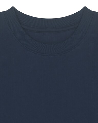 Mini Changer 2.0 - Das Iconic Kinder-Sweatshirt - French Navy - 5-6/110-116cm bedrucken, Art.-Nr. STSK181C72705