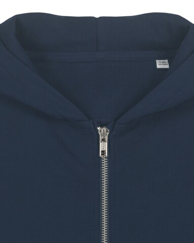 Mini Cultivator 2.0 - Der Iconic Kinder-Zip-Hoodie - French Navy - 9-11/134-146cm bedrucken, Art.-Nr. STSK182C72709