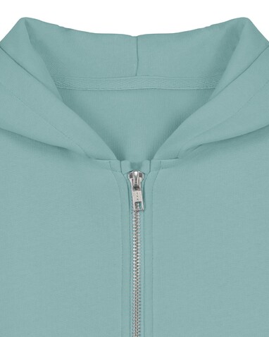 Mini Cultivator 2.0 - Der Iconic Kinder-Zip-Hoodie - Teal Monstera - 7-8/122-128cm bedrucken, Art.-Nr. STSK182C06007