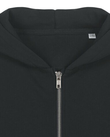 Mini Cultivator 2.0 - Der Iconic Kinder-Zip-Hoodie - Black - 9-11/134-146cm bedrucken, Art.-Nr. STSK182C00209
