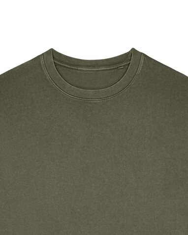 Matcher Vintage - Das Garment-Dyed Rundhals-Unisex-Sweatshirt aus French Terry - G. Dyed Khaki - XXS bedrucken, Art.-Nr. STSU085C1092S Matcher Vintage - Das Garment-Dyed Rundhals-Unisex-Sweatshirt aus French Terry - G. Dyed Khaki - XXS bedrucken, Art.-Nr. STSU085C1092S