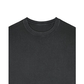 Matcher Vintage - Das Garment-Dyed Rundhals-Unisex-Sweatshirt aus French Terry - G. Dyed Black Rock - 3XL bedrucken, Art.-Nr. STSU085C1403X