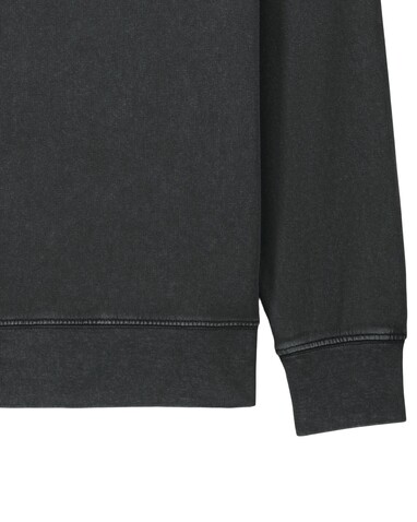 Matcher Vintage - Das Garment-Dyed Rundhals-Unisex-Sweatshirt aus French Terry - G. Dyed Black Rock - L bedrucken, Art.-Nr. STSU085C1401L Matcher Vintage - Das Garment-Dyed Rundhals-Unisex-Sweatshirt aus French Terry - G. Dyed Black Rock - L bedrucken, Art.-Nr. STSU085C1401L