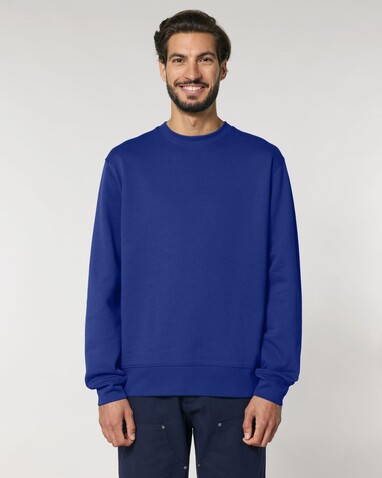 Changer 2.0 - Das Iconic Rundhals-Unisex-Sweatshirt - Worker Blue - XXS bedrucken, Art.-Nr. STSU178C0882S