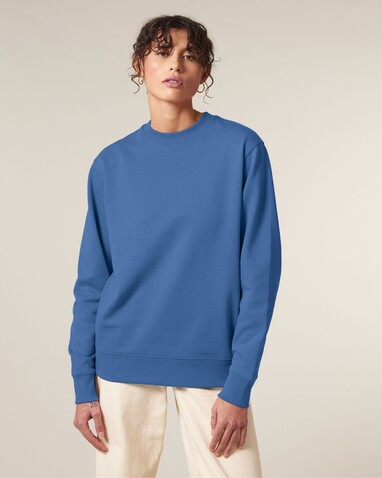 Changer 2.0 - Das Iconic Rundhals-Unisex-Sweatshirt - Mindful Blue - L bedrucken, Art.-Nr. STSU178C7291L