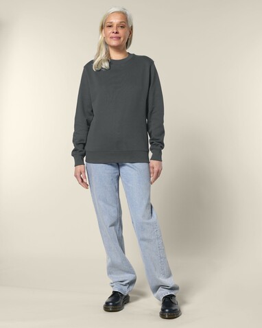 Changer 2.0 - Das Iconic Rundhals-Unisex-Sweatshirt - Anthracite - M bedrucken, Art.-Nr. STSU178C2531M