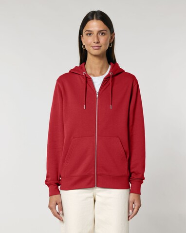 Cultivator 2.0 - Der Iconic Unisex-Zip-Hoodie - Red - 5XL bedrucken, Art.-Nr. STSU179C0045X