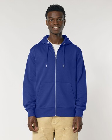 Cultivator 2.0 - Der Iconic Unisex-Zip-Hoodie - Worker Blue - 3XL bedrucken, Art.-Nr. STSU179C0883X
