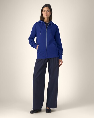 Cultivator 2.0 - Der Iconic Unisex-Zip-Hoodie - Worker Blue - 3XL bedrucken, Art.-Nr. STSU179C0883X