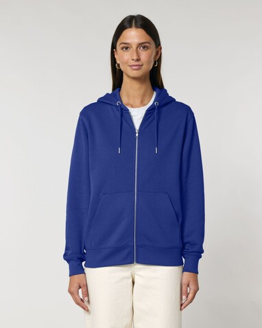 Cultivator 2.0 - Der Iconic Unisex-Zip-Hoodie - Worker Blue - XXL bedrucken, Art.-Nr. STSU179C0882X