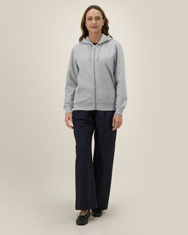 Cultivator 2.0 - Der Iconic Unisex-Zip-Hoodie - Heather Grey - L bedrucken, Art.-Nr. STSU179C2501L