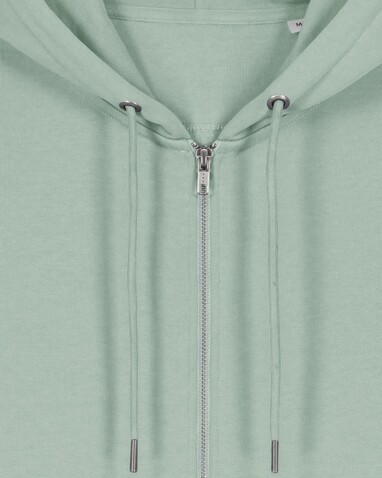 Cultivator 2.0 - Der Iconic Unisex-Zip-Hoodie - Aloe - XS bedrucken, Art.-Nr. STSU179C089XS