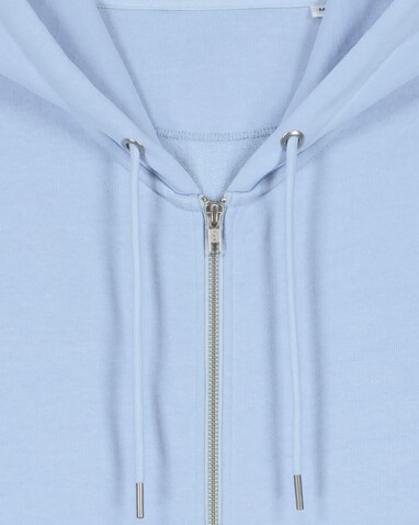 Cultivator 2.0 - Der Iconic Unisex-Zip-Hoodie - Blue Soul - L bedrucken, Art.-Nr. STSU179C1491L