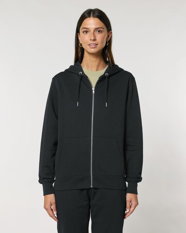 Cultivator 2.0 - Der Iconic Unisex-Zip-Hoodie - Black - XXL bedrucken, Art.-Nr. STSU179C0022X