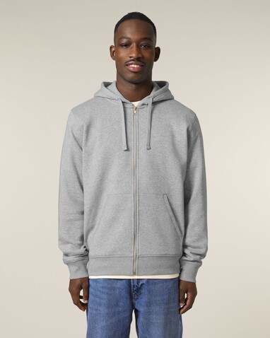Mixer - Der Unisex-Zip-Hoodie - Heather Grey - XS bedrucken, Art.-Nr. STSU205C250XS Mixer - Der Unisex-Zip-Hoodie - Heather Grey - XS bedrucken, Art.-Nr. STSU205C250XS