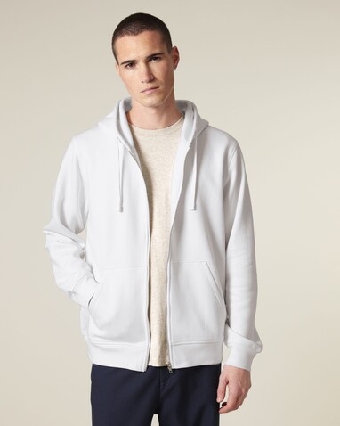 Mixer - Der Unisex-Zip-Hoodie - White - XS bedrucken, Art.-Nr. STSU205C001XS