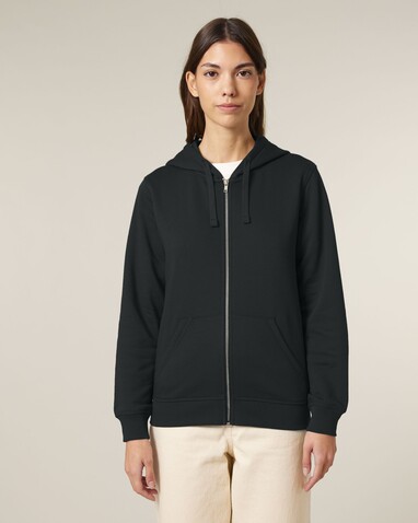 Mixer - Der Unisex-Zip-Hoodie - Black - S bedrucken, Art.-Nr. STSU205C0021S