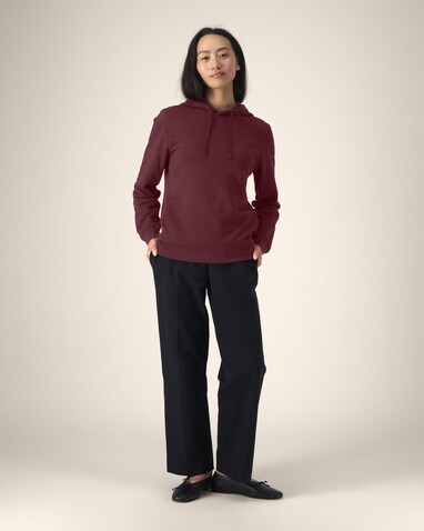 Sounder - Der Unisex-Hoodie mit Seitentaschen - Burgundy - 3XL bedrucken, Art.-Nr. STSU229C2443X