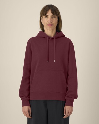 Gamechanger - Der Unisex-Hoodie aus recycelter Baumwolle - Burgundy - M bedrucken, Art.-Nr. STSU257C2441M