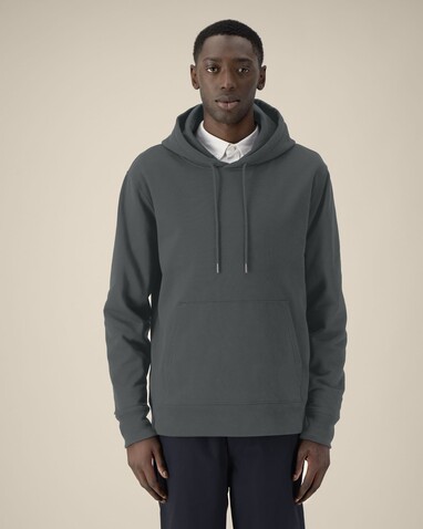 Gamechanger - Der Unisex-Hoodie aus recycelter Baumwolle - Anthracite - 5XL bedrucken, Art.-Nr. STSU257C2535X
