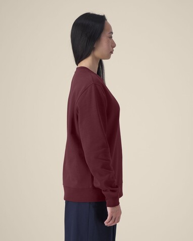 Thinker - Das Rundhals-Unisex-Sweatshirt aus recycelter Baumwolle - Burgundy - M bedrucken, Art.-Nr. STSU269C2441M