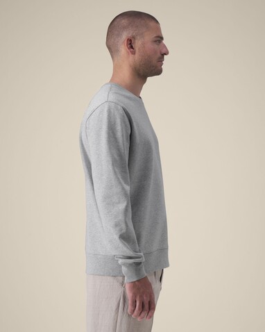 Thinker - Das Rundhals-Unisex-Sweatshirt aus recycelter Baumwolle - Heather Grey - XL bedrucken, Art.-Nr. STSU269C2501X Thinker - Das Rundhals-Unisex-Sweatshirt aus recycelter Baumwolle - Heather Grey - XL bedrucken, Art.-Nr. STSU269C2501X