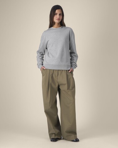 Thinker - Das Rundhals-Unisex-Sweatshirt aus recycelter Baumwolle - Heather Grey - L bedrucken, Art.-Nr. STSU269C2501L Thinker - Das Rundhals-Unisex-Sweatshirt aus recycelter Baumwolle - Heather Grey - L bedrucken, Art.-Nr. STSU269C2501L