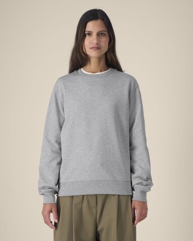 Thinker - Das Rundhals-Unisex-Sweatshirt aus recycelter Baumwolle - Heather Grey - XXL bedrucken, Art.-Nr. STSU269C2502X Thinker - Das Rundhals-Unisex-Sweatshirt aus recycelter Baumwolle - Heather Grey - XXL bedrucken, Art.-Nr. STSU269C2502X