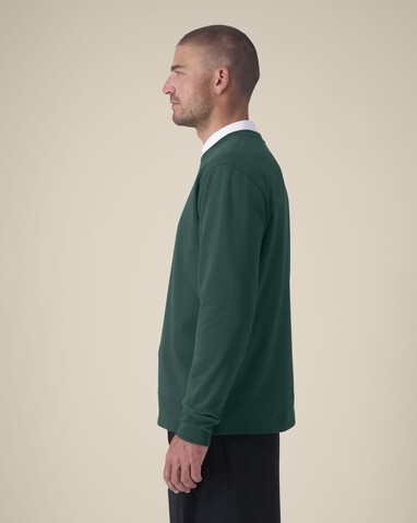 Thinker - Das Rundhals-Unisex-Sweatshirt aus recycelter Baumwolle - Glazed Green - 5XL bedrucken, Art.-Nr. STSU269C0365X