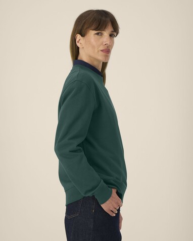 Thinker - Das Rundhals-Unisex-Sweatshirt aus recycelter Baumwolle - Glazed Green - 5XL bedrucken, Art.-Nr. STSU269C0365X