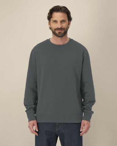 Thinker - Das Rundhals-Unisex-Sweatshirt aus recycelter Baumwolle - Anthracite - XXL bedrucken, Art.-Nr. STSU269C2532X Thinker - Das Rundhals-Unisex-Sweatshirt aus recycelter Baumwolle - Anthracite - XXL bedrucken, Art.-Nr. STSU269C2532X