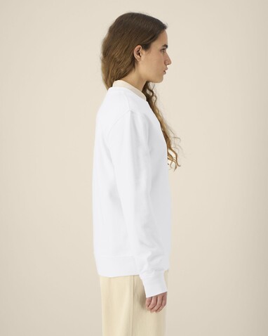 Thinker - Das Rundhals-Unisex-Sweatshirt aus recycelter Baumwolle - White - XXL bedrucken, Art.-Nr. STSU269C0012X