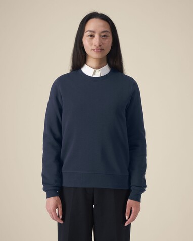 Roller - Das Rundhals-Unisex-Sweatshirt - French Navy - XXL bedrucken, Art.-Nr. STSU868C7272X