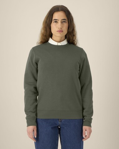Roller - Das Rundhals-Unisex-Sweatshirt - Khaki - XXS bedrucken, Art.-Nr. STSU868C2232S