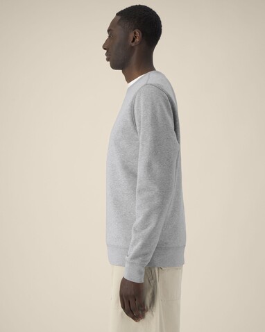 Roller - Das Rundhals-Unisex-Sweatshirt - Heather Grey - S bedrucken, Art.-Nr. STSU868C2501S