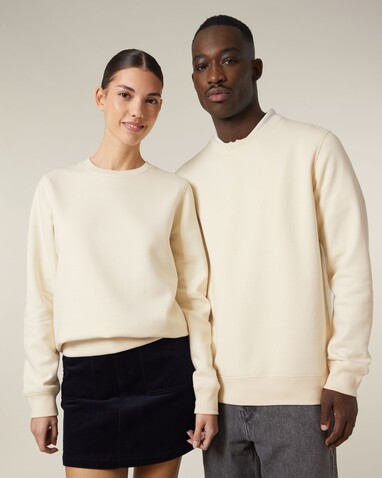 Roller - Das Rundhals-Unisex-Sweatshirt - Natural Raw - L bedrucken, Art.-Nr. STSU868C0541L
