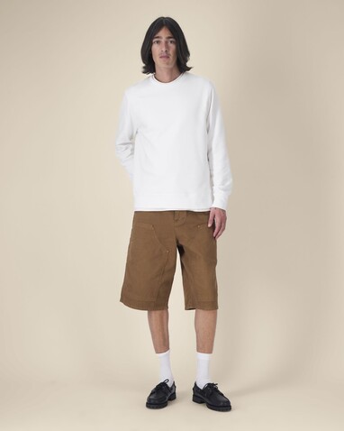 Roller - Das Rundhals-Unisex-Sweatshirt - White - XL bedrucken, Art.-Nr. STSU868C0011X
