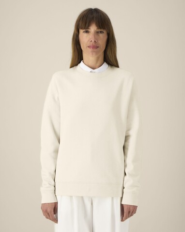 Stella Thinker - Das Damen-Rundhals-Sweatshirt aus recycelter Baumwolle - Natural Raw - XL bedrucken, Art.-Nr. STSW254C0541X