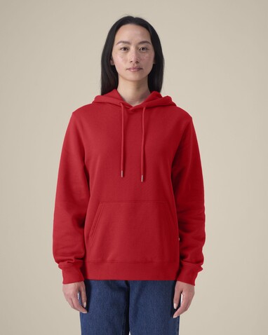 Stella Gamechanger - Der Damen-Hoodie aus recycelter Baumwolle - Red - L bedrucken, Art.-Nr. STSW268C0041L Stella Gamechanger - Der Damen-Hoodie aus recycelter Baumwolle - Red - L bedrucken, Art.-Nr. STSW268C0041L