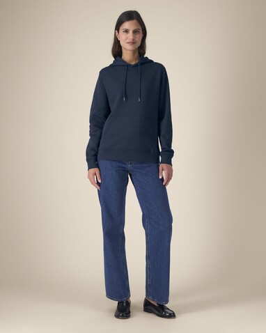Stella Gamechanger - Der Damen-Hoodie aus recycelter Baumwolle - French Navy - 3XL bedrucken, Art.-Nr. STSW268C7273X