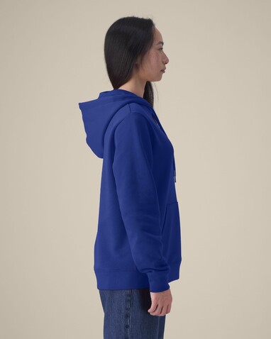 Stella Gamechanger - Der Damen-Hoodie aus recycelter Baumwolle - Worker Blue - S bedrucken, Art.-Nr. STSW268C0881S