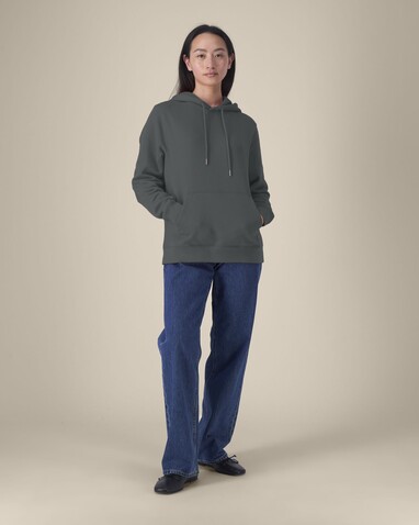 Stella Gamechanger - Der Damen-Hoodie aus recycelter Baumwolle - Anthracite - XS bedrucken, Art.-Nr. STSW268C253XS Stella Gamechanger - Der Damen-Hoodie aus recycelter Baumwolle - Anthracite - XS bedrucken, Art.-Nr. STSW268C253XS
