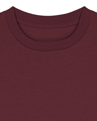 Mini Creator 2.0 - Das Iconic Kinder-T-Shirt - Burgundy - 5-6/110-116cm bedrucken, Art.-Nr. STTK184C24405